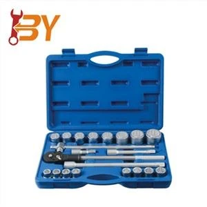 21pc 3/4'' DR. Sett ta 'Sokit Flessibbli ta' Estensjoni tal-Impatt Wrench Ratchet